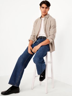 Camisa oxford de corte regular para uso diario para hombre Old Navy